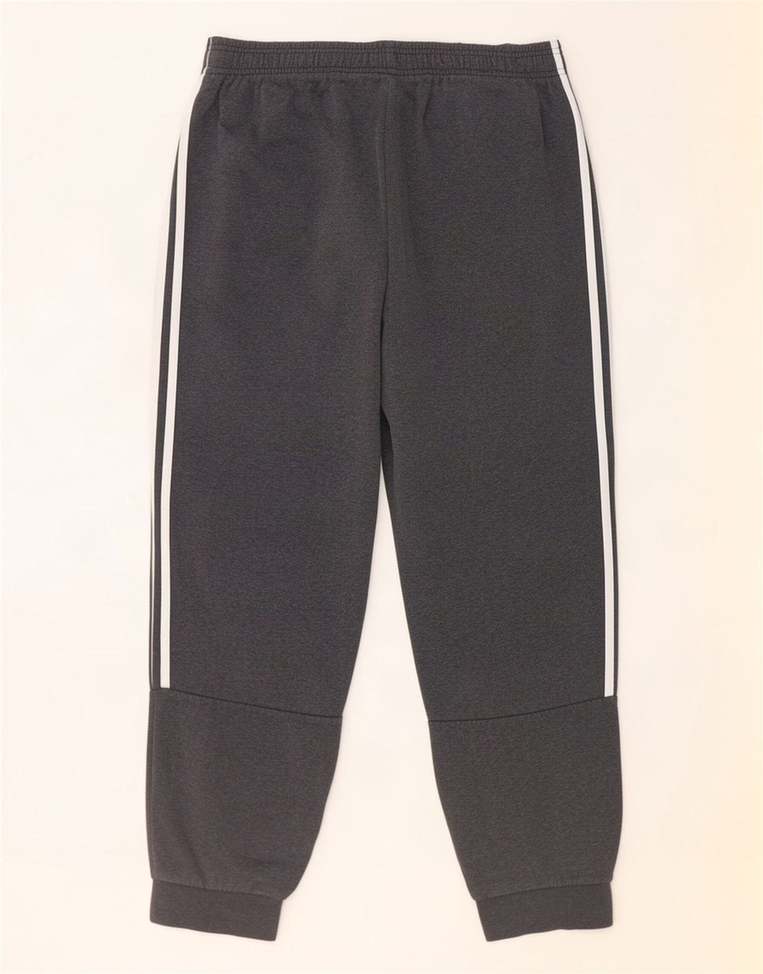 Pantaloni de trening Adidas pentru bărbați Joggeri mari, gri bumbac