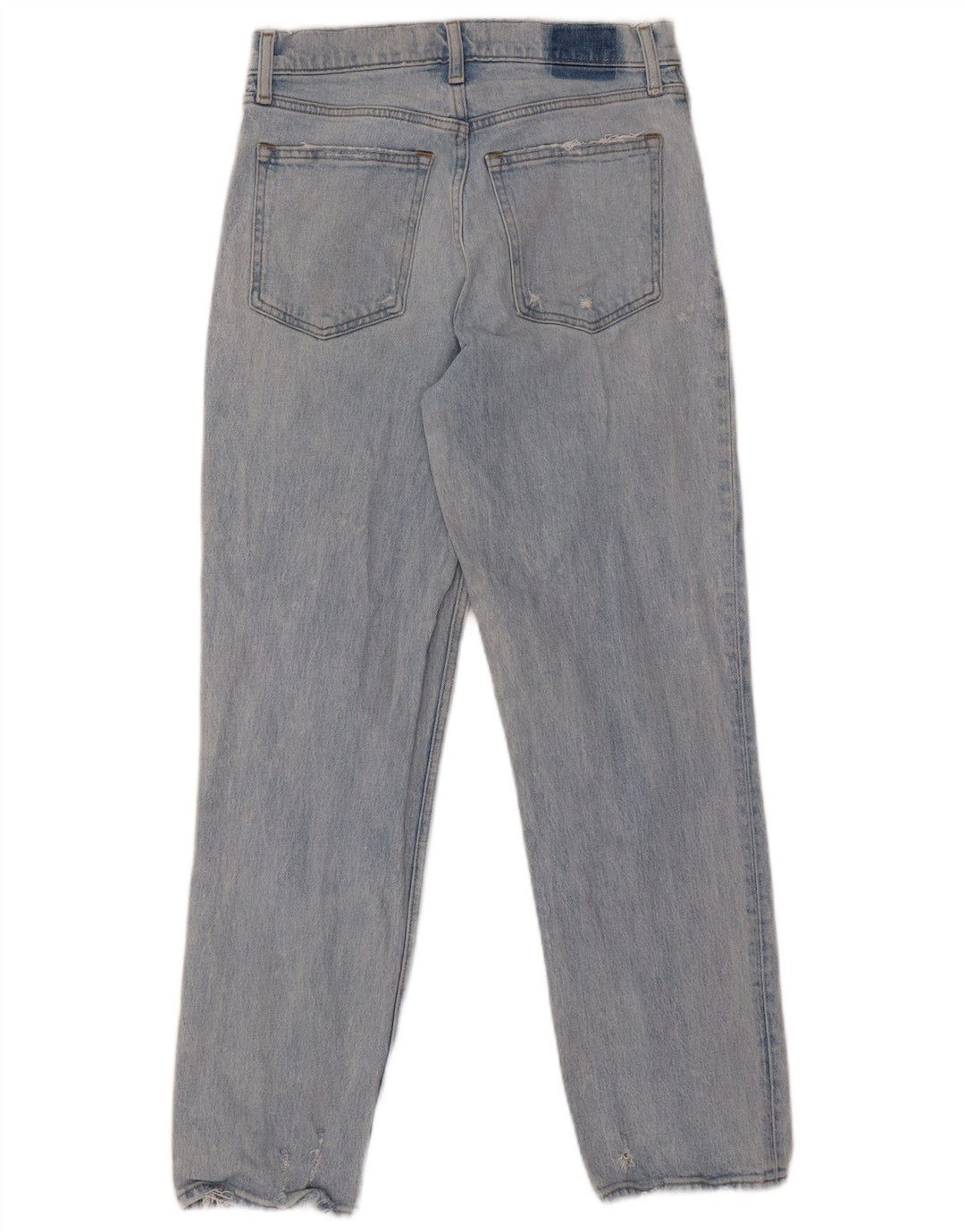 ABERCROMBIE & FITCH Blugi drepti pentru femei US 6 Medium W28 L27 Albastru