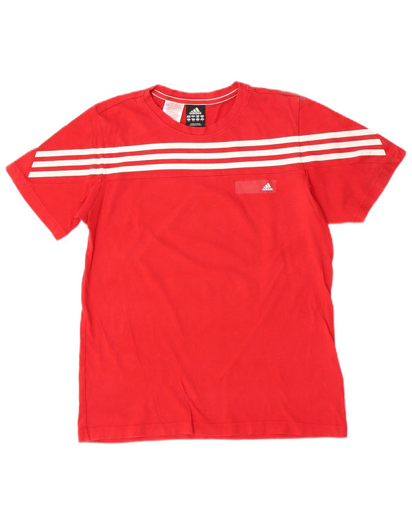 Tricou Băieți ADIDAS Top 13-14 Ani Bumbac Roșu