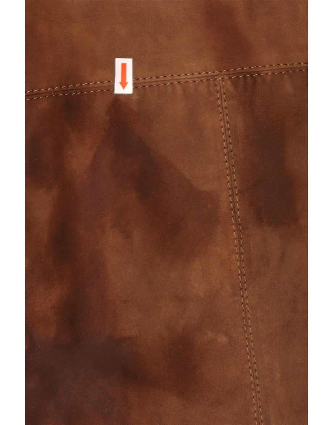 STRONG & FISHER LTD Pardesiu vintage din piele intoarsa pentru femei UK 18 XL Maro Clasic