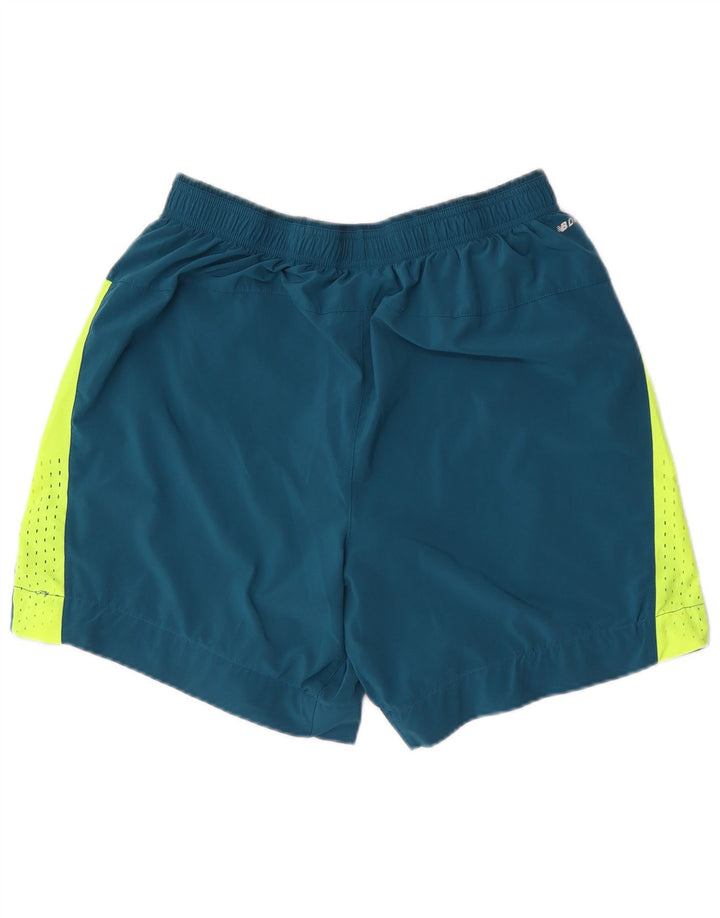Pantaloni scurți sport New Balance pentru bărbați, mari, albastru