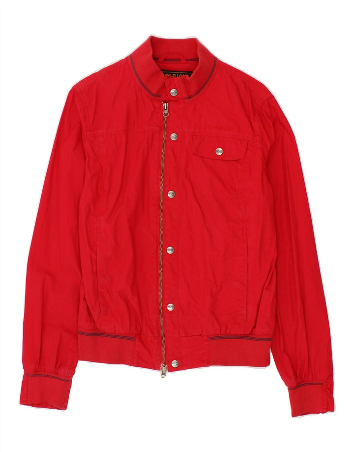 WOOLRICH Womens Bomber Jacket UK 18 XL Red Cotton Vintage Woolrich and Second-Hand Woolrich from Messina Hembry 