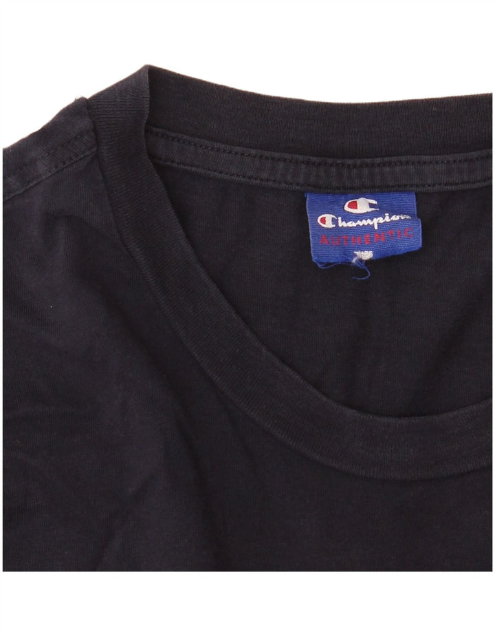 Tricou grafic Champion pentru femei Top UK 14 Medium Bleumarin