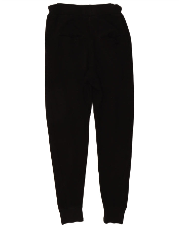 Pantaloni de trening Zara Barbati Joggeri Bumbac Negru Mediu