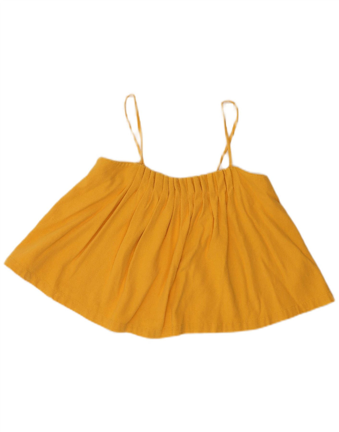 Crop Cami Top pentru femei Levi's US 1 XS Yellow Silk