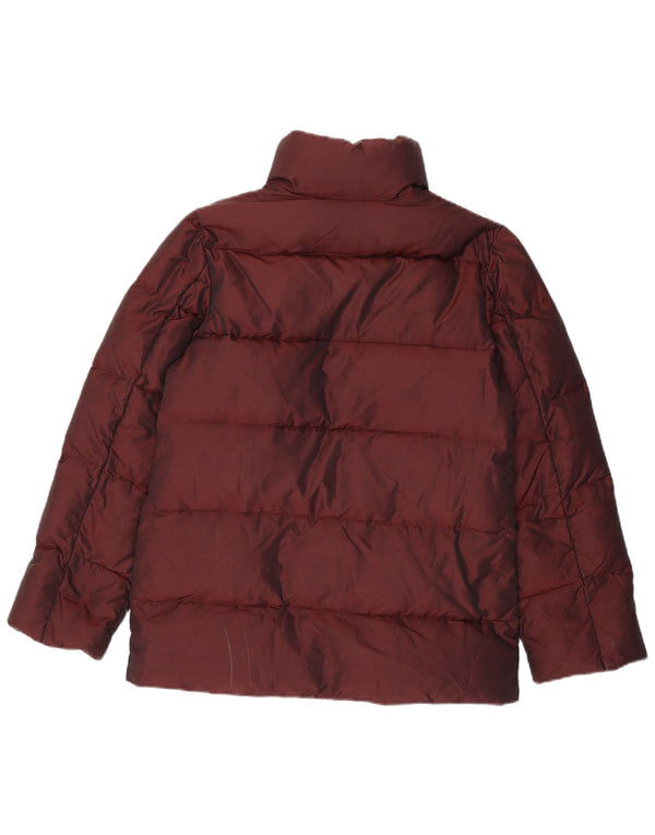 Jachetă căptușită pentru femei Zara UK 14 Medium Burgundy