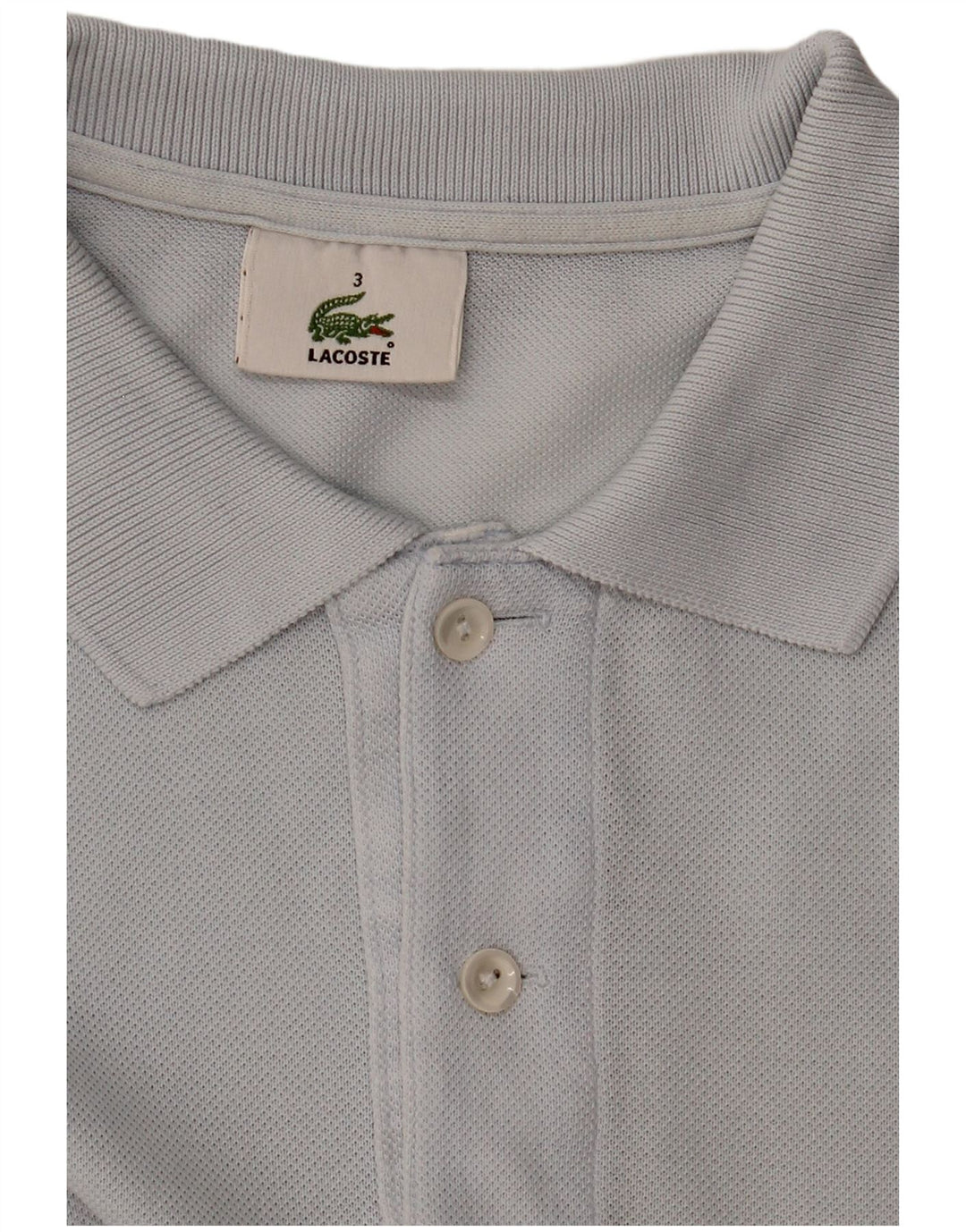 Tricou polo pentru bărbați Lacoste Mărimea 3 Mic Albastru