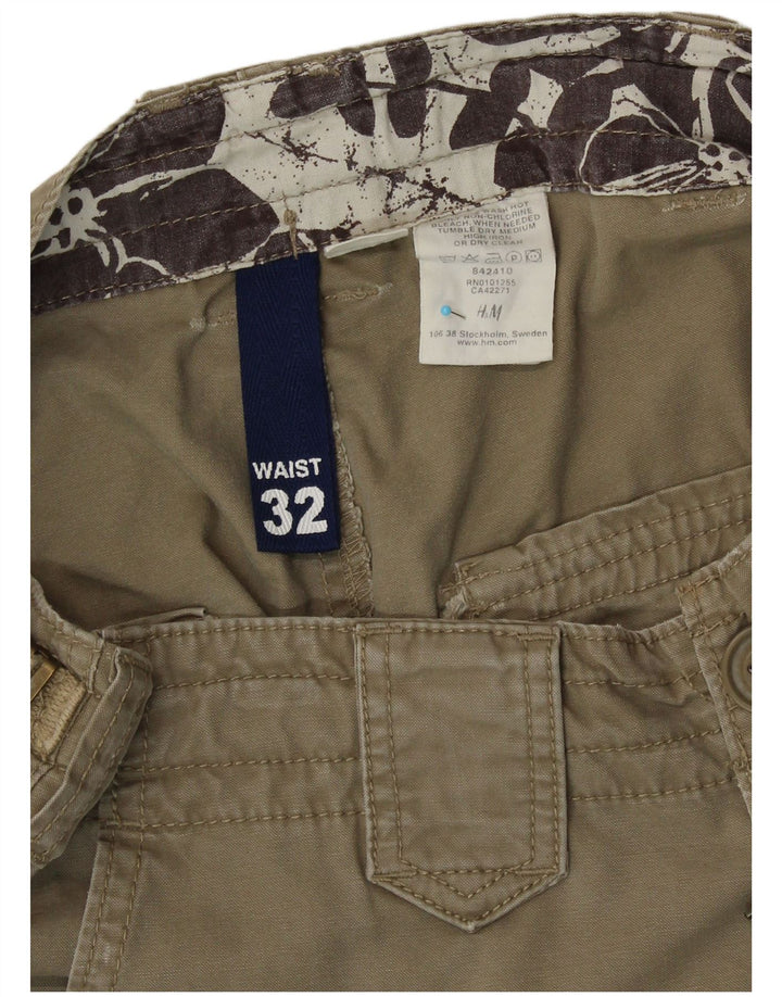 Pantaloni scurți cargo H&M pentru bărbați W32 Medium Khaki