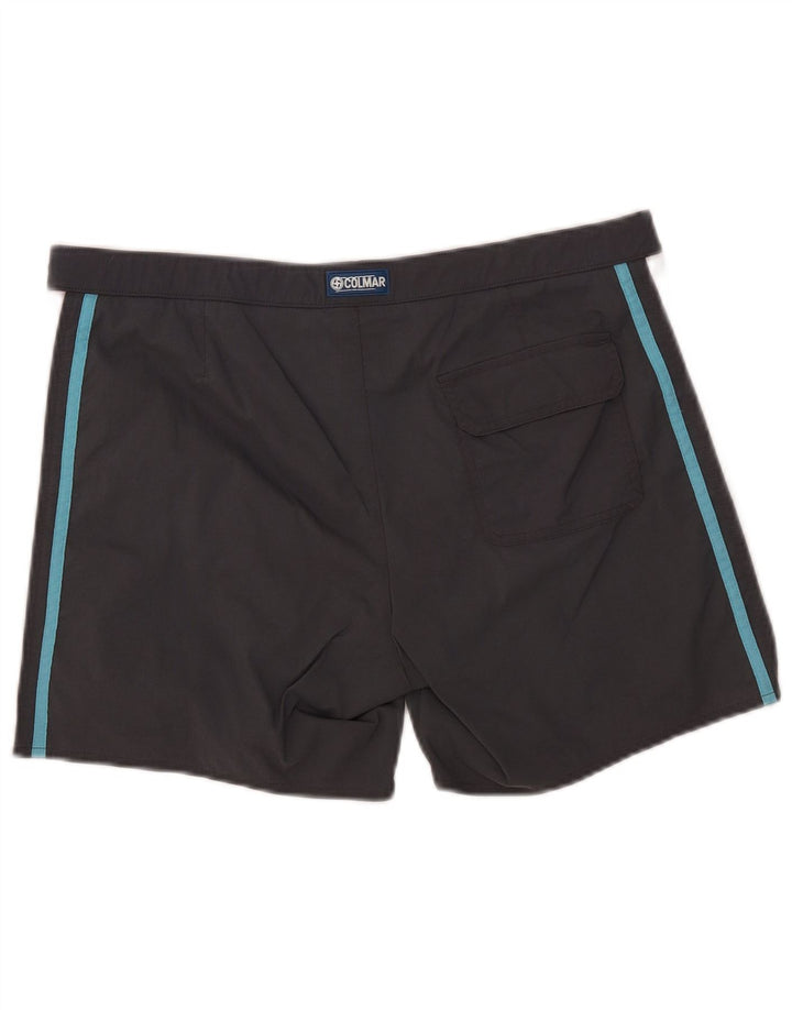 Pantaloni scurți de înot Colmar pentru bărbați EU 52 largi, gri, poliamidă color bloc