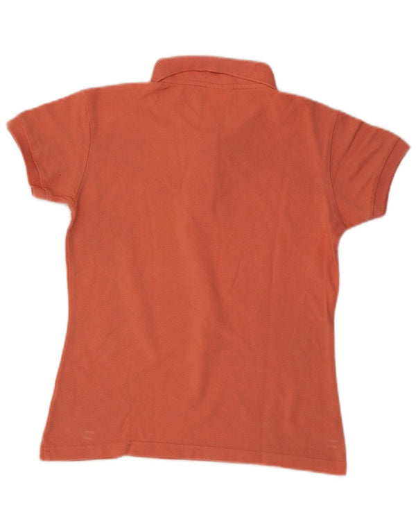 Tricou polo Lacoste Femei Marimea 36 Bumbac portocaliu mic