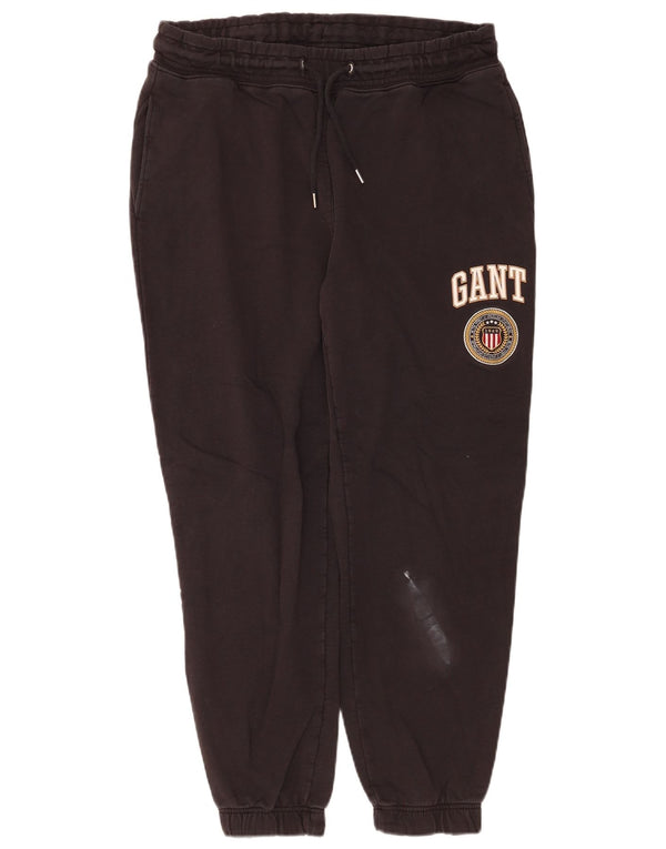 Gant Pantaloni de trening grafic pentru bărbați Pantaloni de jogging XL Bumbac negru