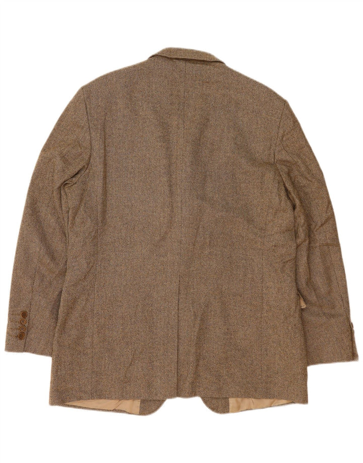 Jachetă pentru bărbați Marks & Spencer, cu 3 nasturi, UK 42, maro, mare