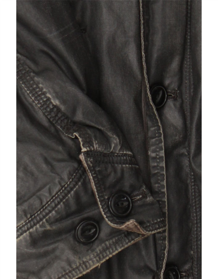 Jachetă militară Levi's pentru bărbați UK 40, mare, negru, bumbac