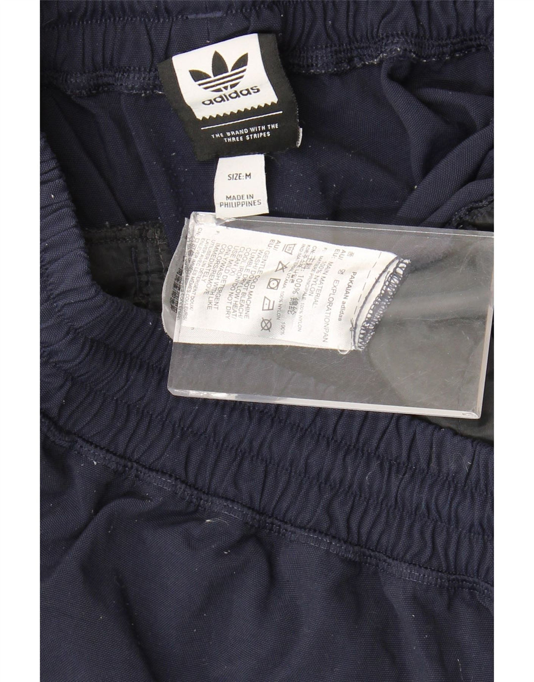 Pantaloni scurți sport Adidas pentru bărbați, nailon mediu bleumarin