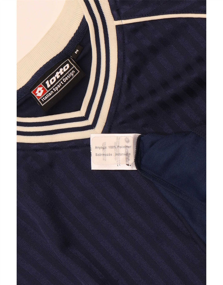 Tricou Bărbați Lotto Top Mediu Bleumarin Poliester Bloc de culoare