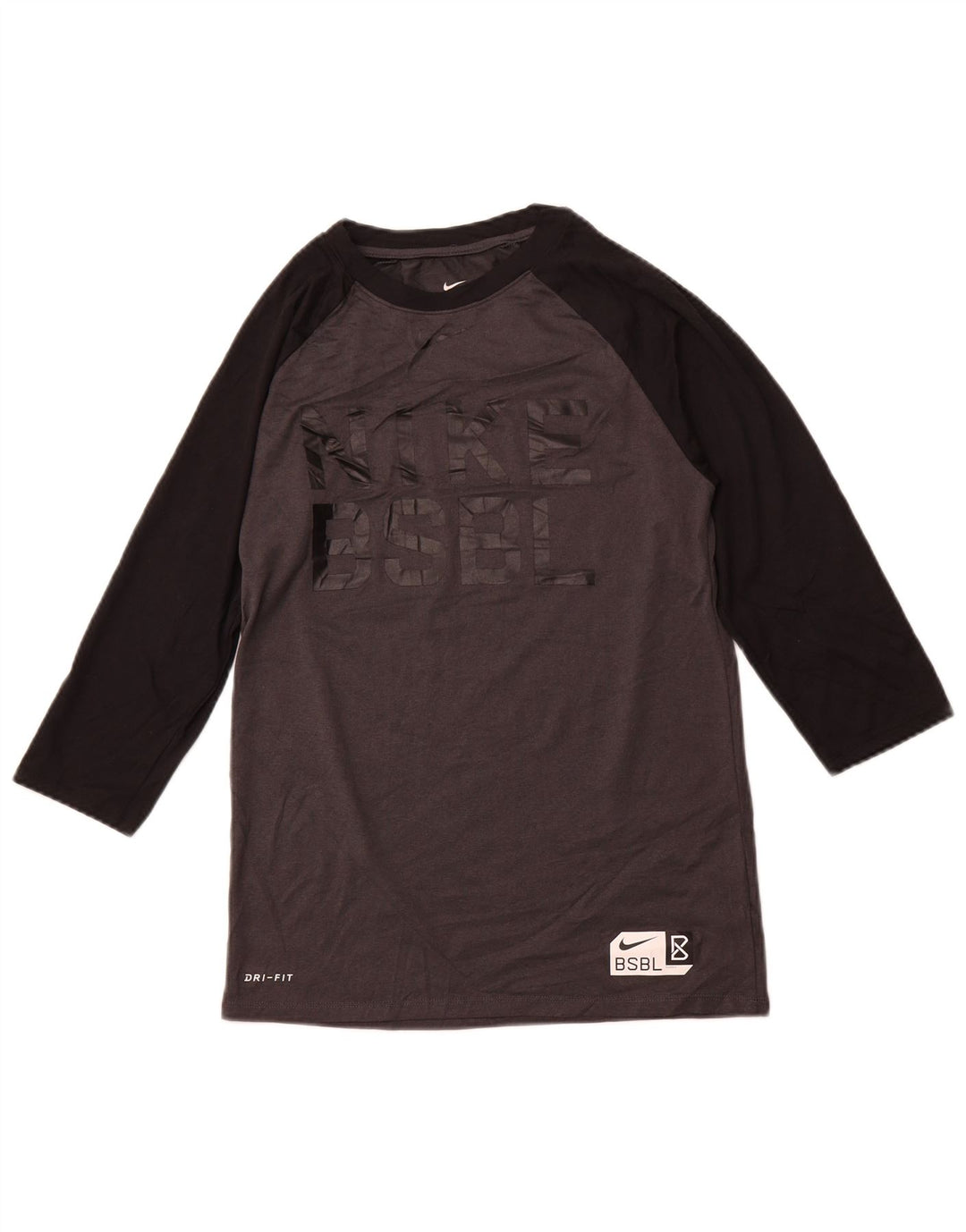 Tricou grafic NIKE pentru femei Athletic Cut Top UK 8 Small Gri Sport