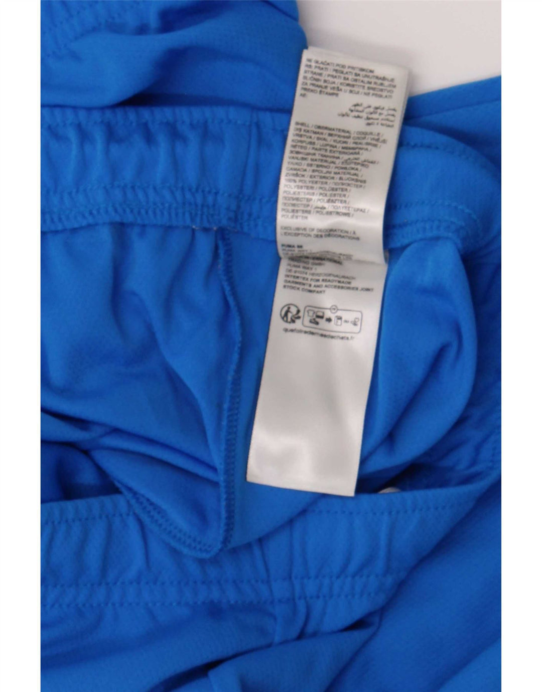 Pantaloni scurți sport pentru bărbați Puma 2XL, poliester, albastru