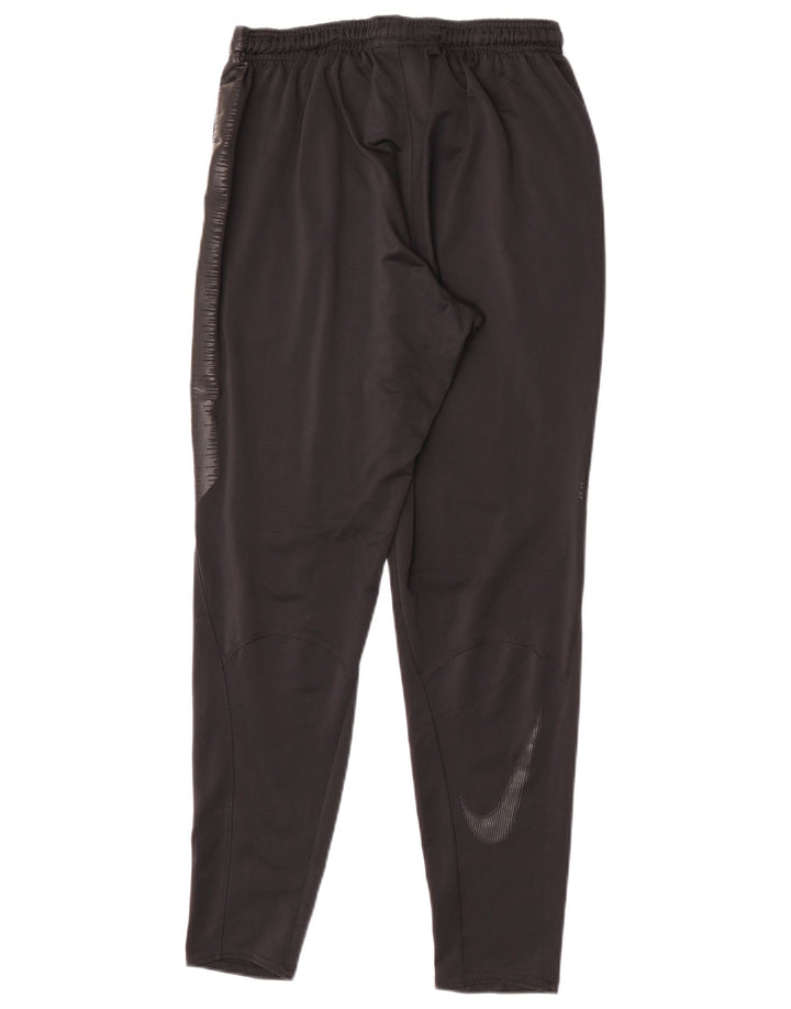 Pantaloni de trening Nike Dri Fit Graphic pentru bărbați, poliester negru mic