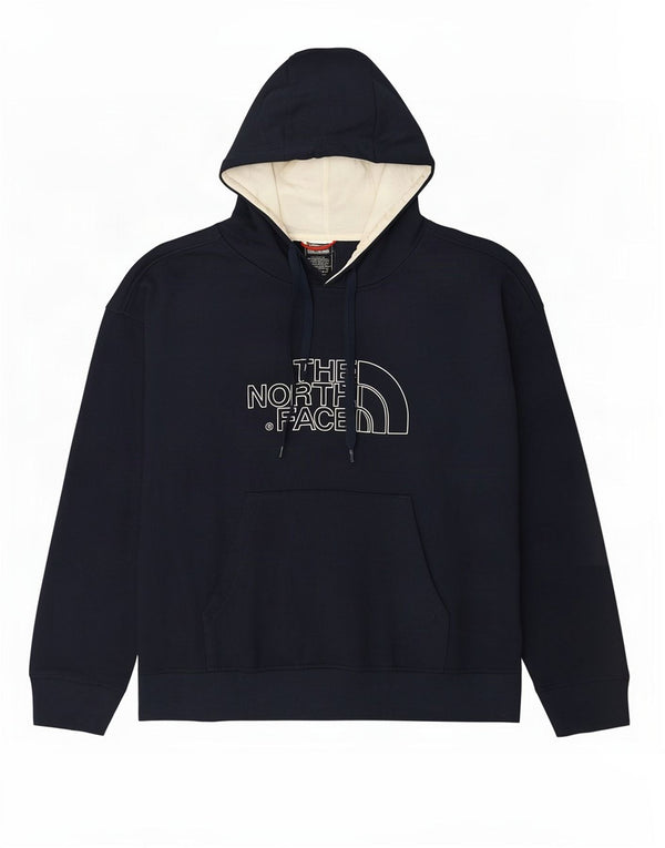 Pulover The North Face pentru femei Graphic Oversized Hoodie UK 16 Large Bleumarin