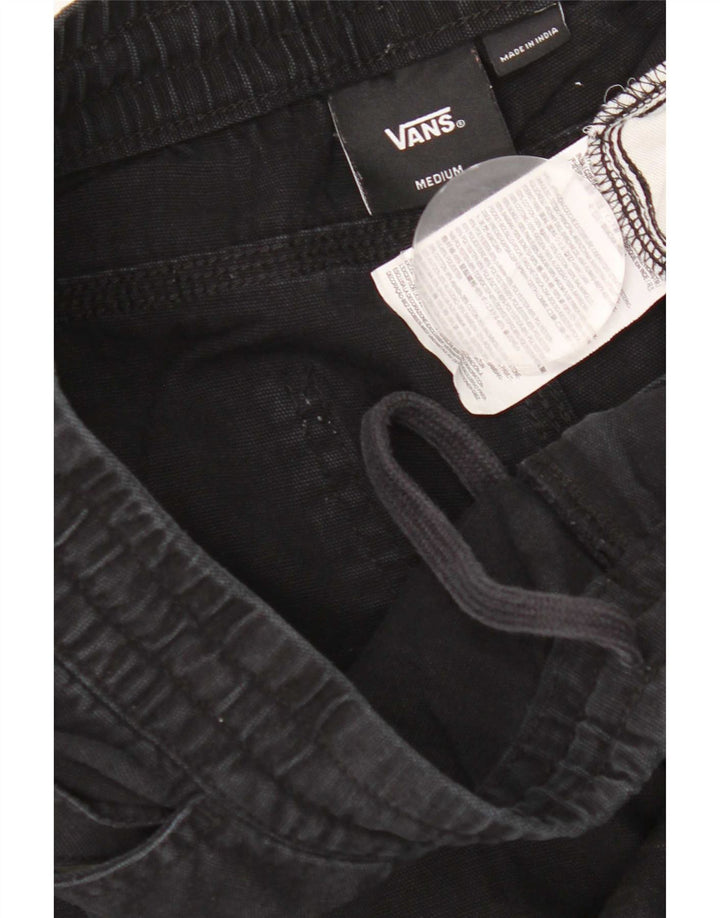 Pantaloni cargo drepti pentru bărbați Vans Medium W32 L28 Bumbac negru