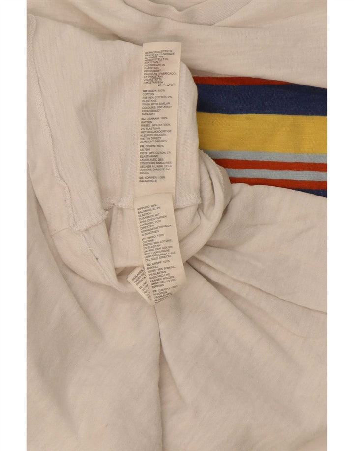 Tricou pentru bărbați Fat Face Top 2XL, bumbac color bloc alb