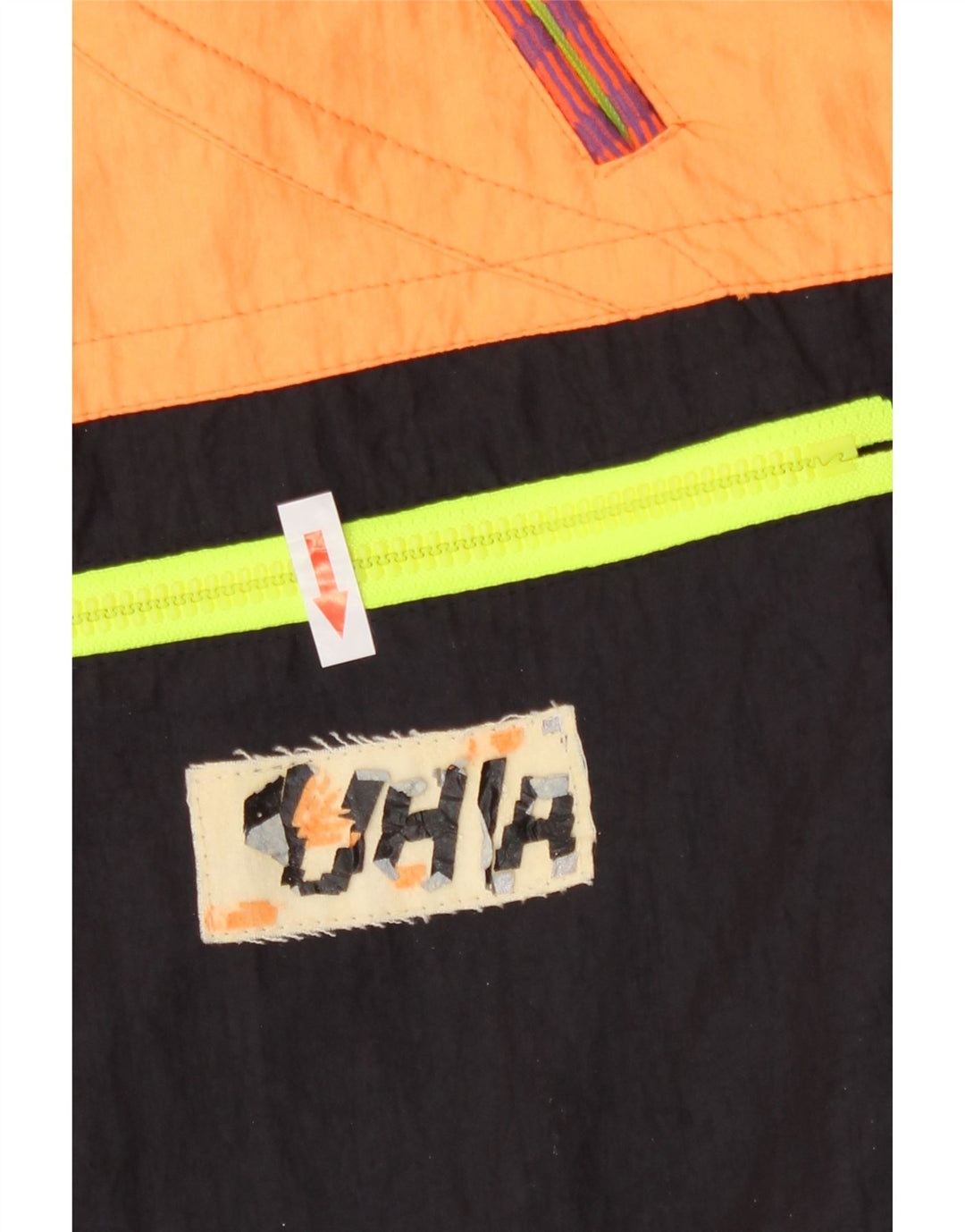 Jachetă de schi grafică Luhta pentru femei UK 18 XL Galben Colorblock