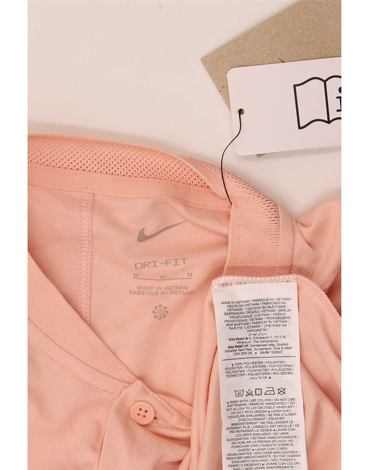 Tricou Nike Dri Fit pentru bărbați Top Medium Roz Poliester