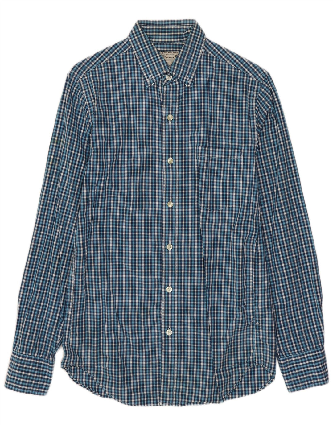 Cămașă pentru bărbați J. Crew XS Blue Gingham Bumbac