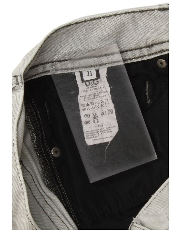Blugi slim pentru bărbați Dolce & Gabbana W31 L34 Bumbac albastru