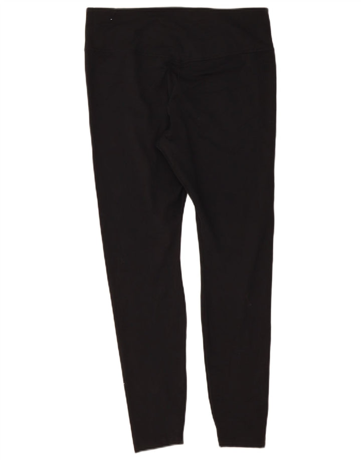 Leggings Nike Dri Fit pentru femei UK 14, mare, negru, poliester