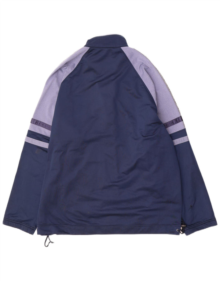 Jachetă de top pentru trening grafic ASICS pentru bărbați XL, bleumarin, color block