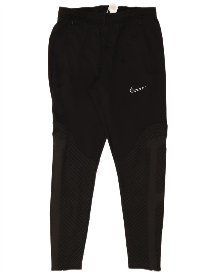 Pantaloni de trening Nike Dri Fit Slim Fit pentru bărbați, mediu negru, color block