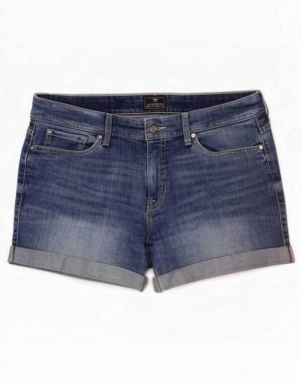 Pantaloni scurti din denim sexy pentru femei Gap, UK 12 Medium W32 Bumbac albastru