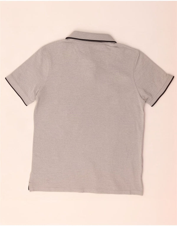 Cămașă polo Jack & Jones pentru bărbați 2XL, bumbac cu pete gri