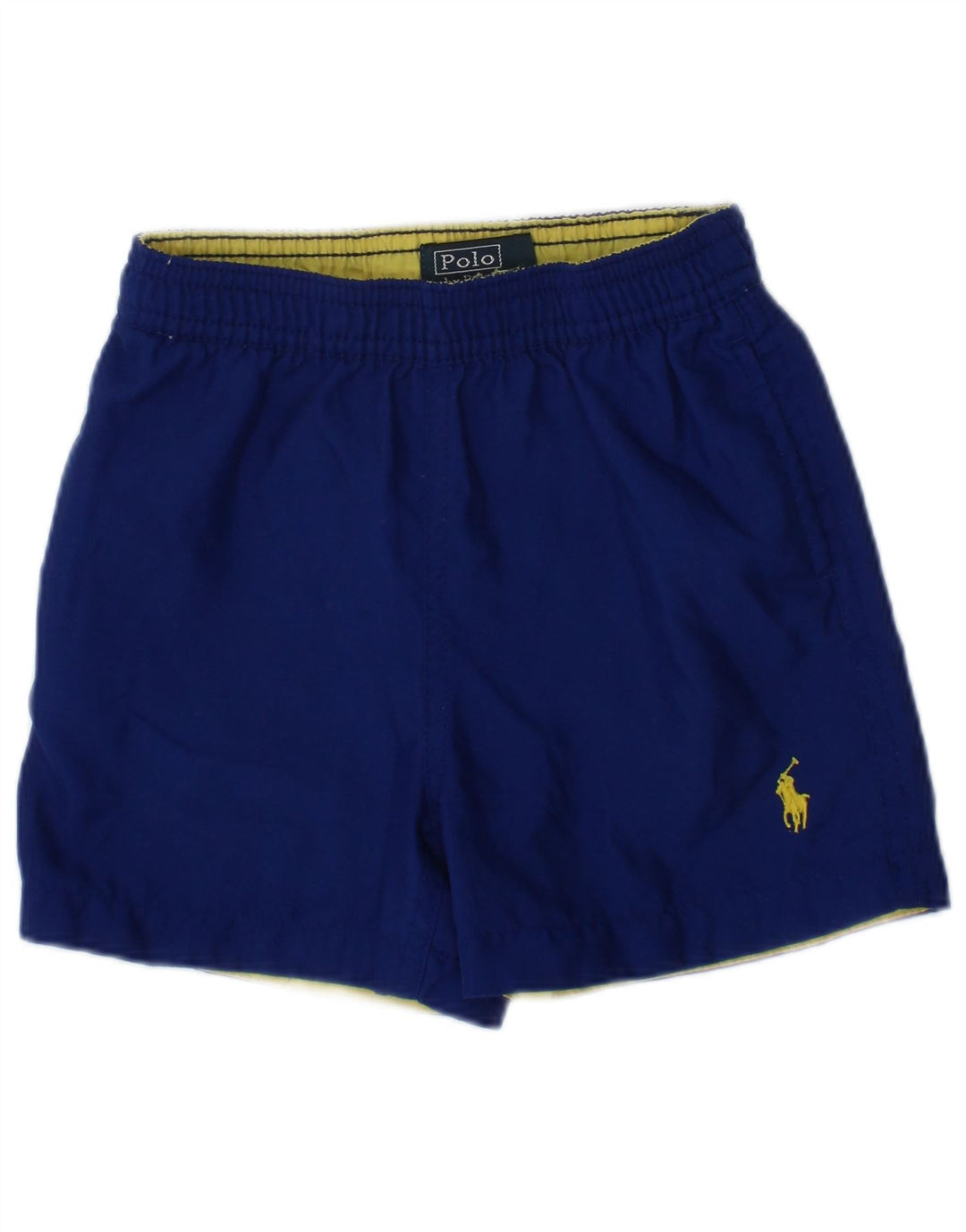 POLO RALPH LAUREN Pantaloni scurti sport pentru bebelusi 12-18 luni poliester albastru
