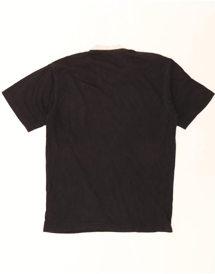 FILA Mens T-Shirt Top Small Black Vintage Fila and Second-Hand Fila from Messina Hembry 