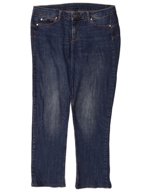 Blugi conici pentru femei Liu Jo W32 L29 Albastru