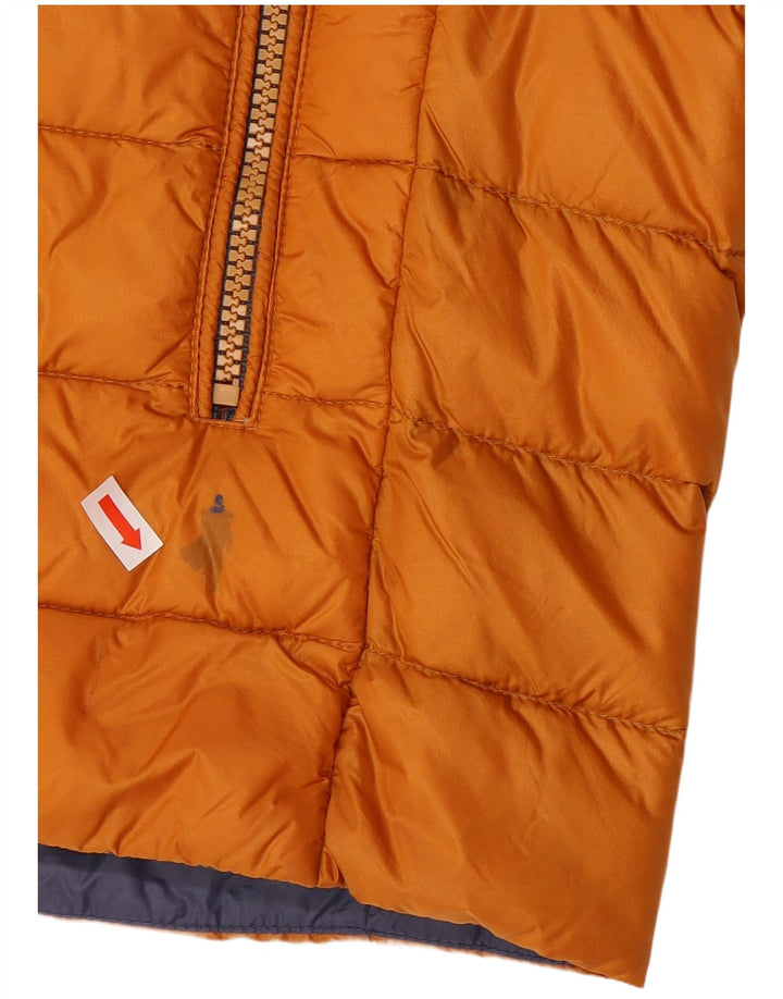 Gilet căptușit pentru bărbați Marlboro Classics UK 44 2XL Maro Poliamidă