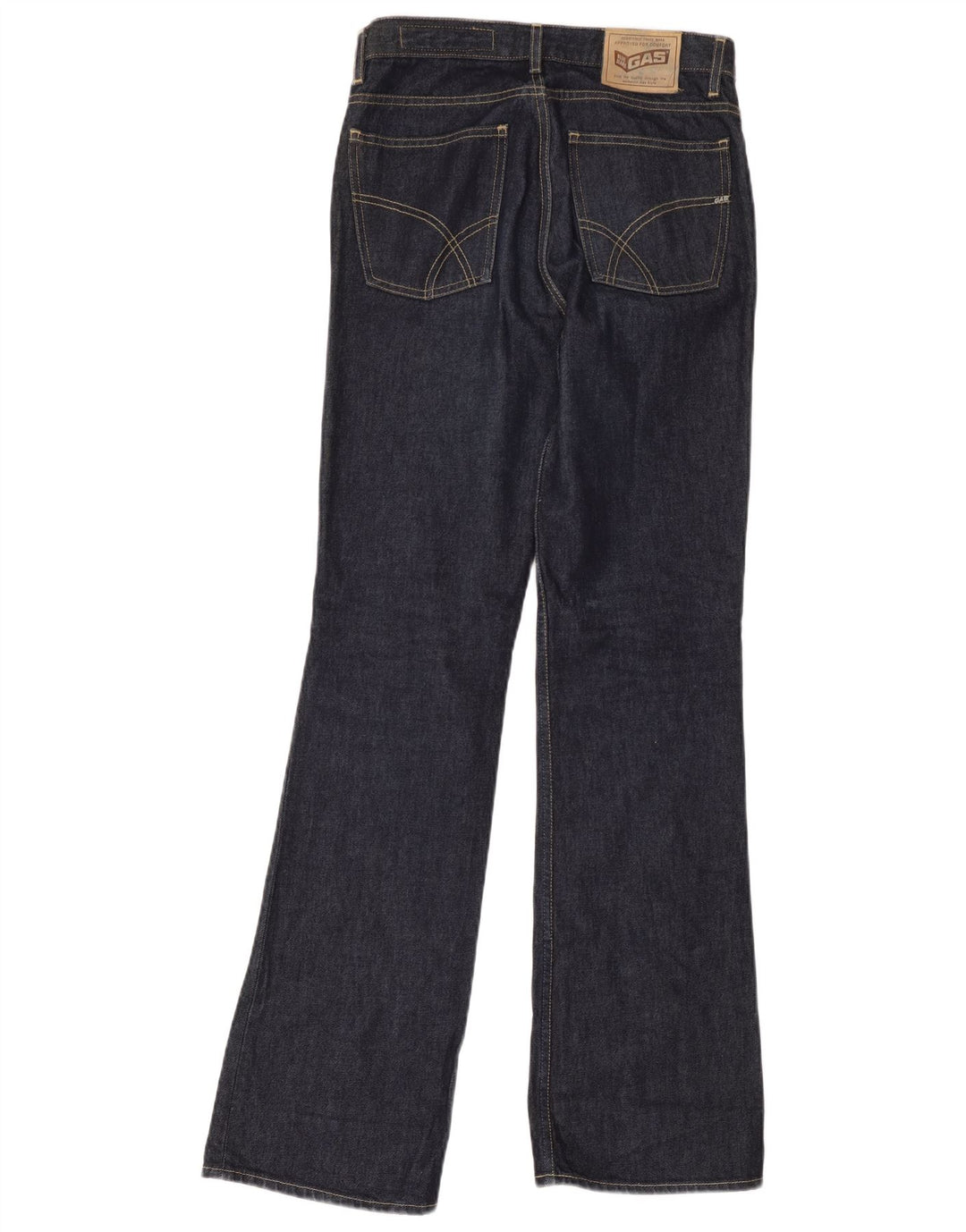 Blugi pentru bărbați Gas Bootcut W30 L35 Bumbac bleumarin