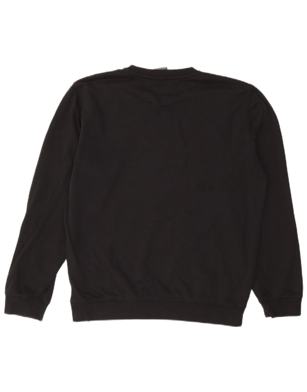 Pulover grafic pentru bărbați Champion Pulover mare negru