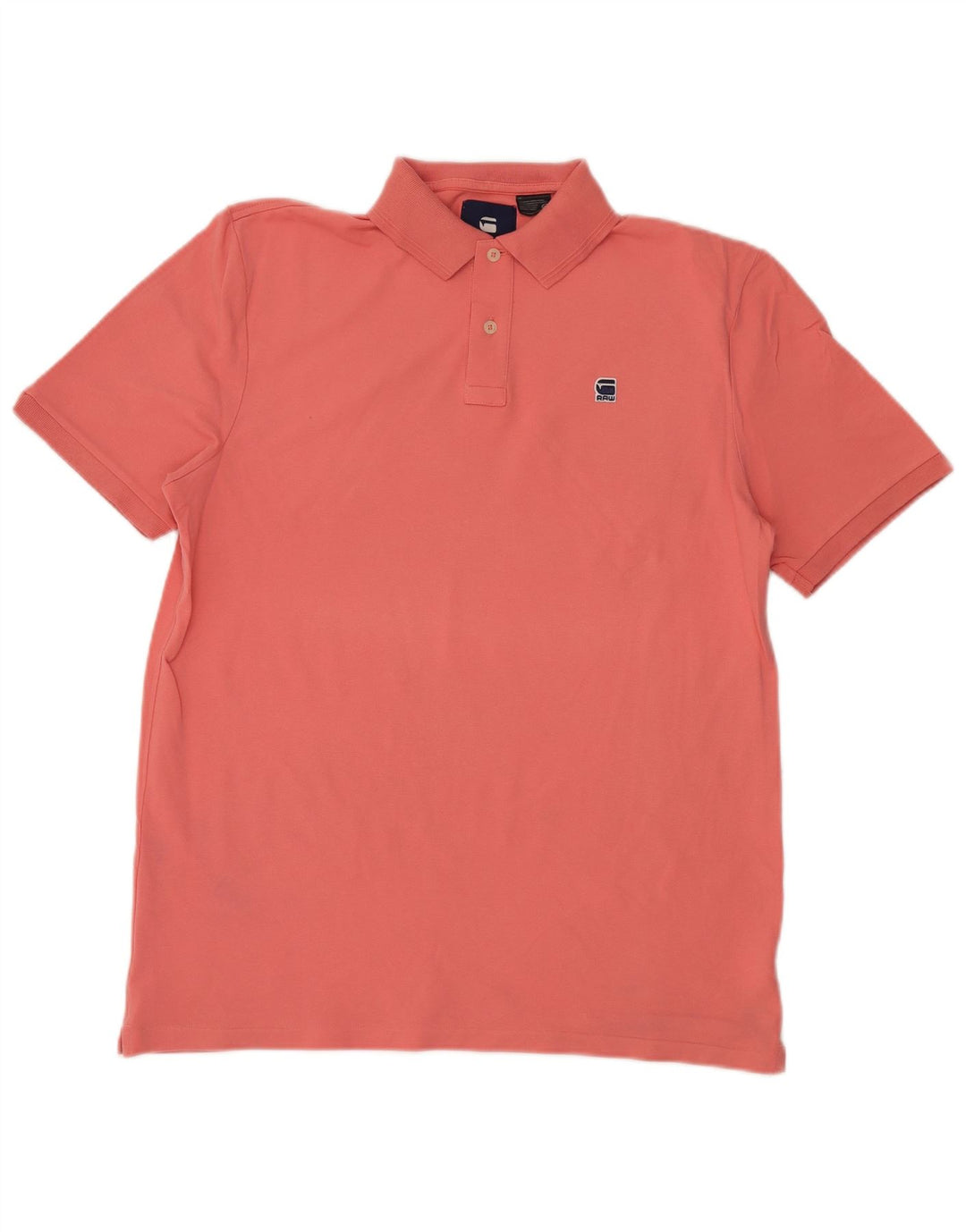 Tricou polo pentru bărbați G-STAR, bumbac roz mare