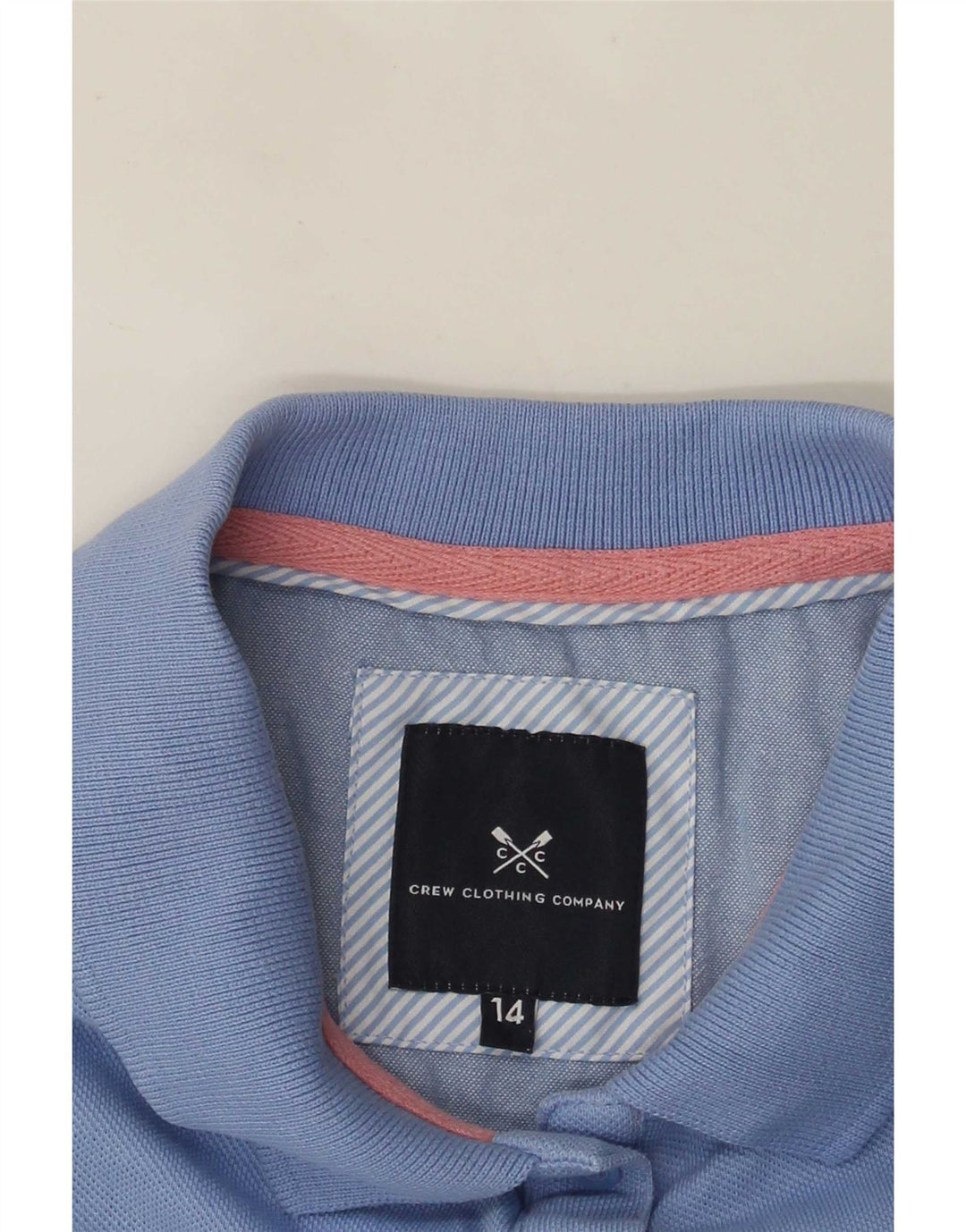 Crew Clothing Tricou polo pentru femei UK 14 Medium Blue
