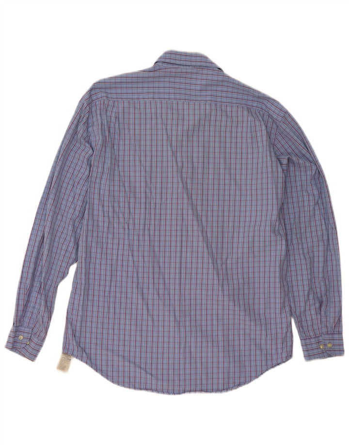 Cămașă Massimo Dutti pentru bărbați Mărimea 44 XL Bumbac cu check albastru
