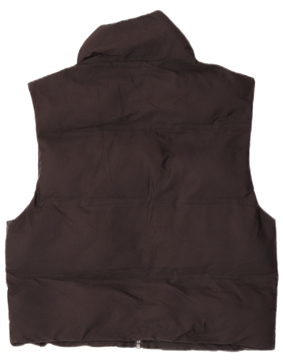 Gilet căptușit supradimensionat pentru femei Zara UK 6 XS poliester negru