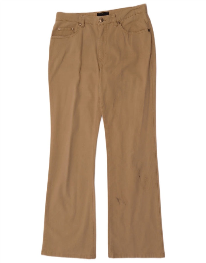 Pantaloni casual pentru bărbați Trussardi Bootcut W30 L31 Bej