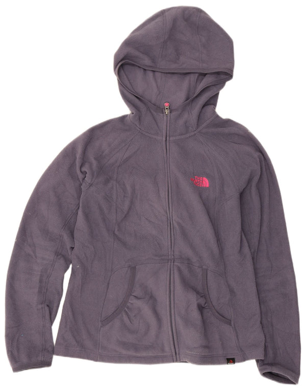 Jachetă polară cu glugă The North Face pentru femei UK 10 Small, bleumarin, poliester
