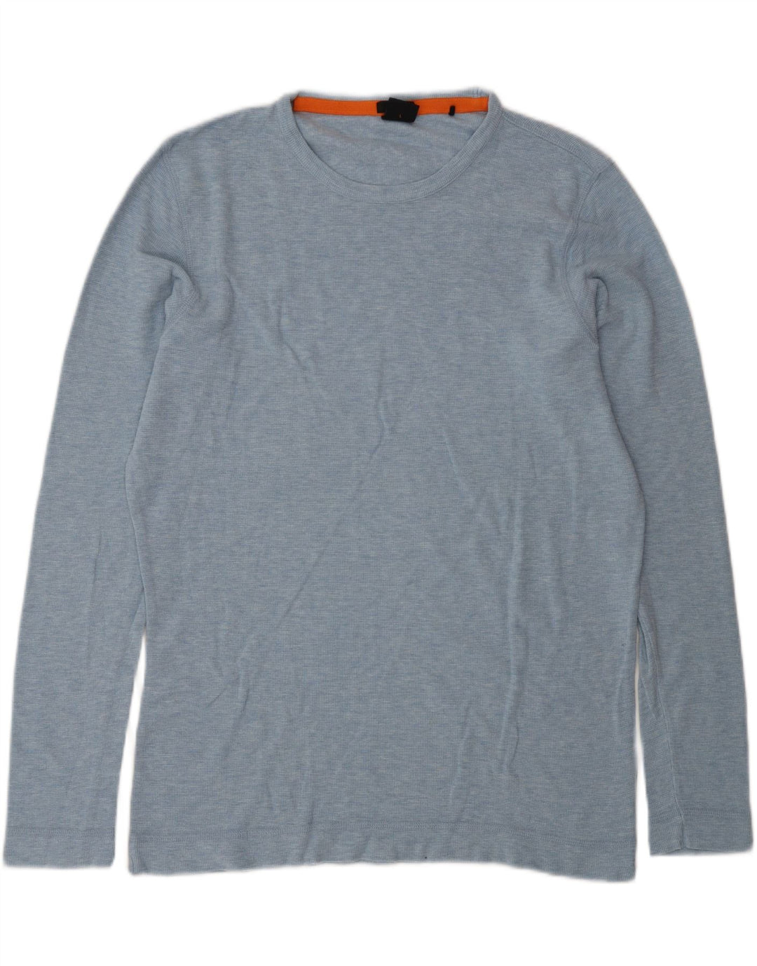 Hugo Boss Slim Fit Top cu mânecă lungă, mare, albastru