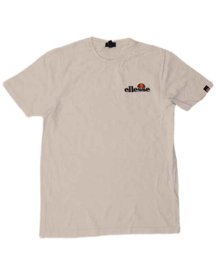 Tricou bărbați Ellesse Top mare din bumbac alb