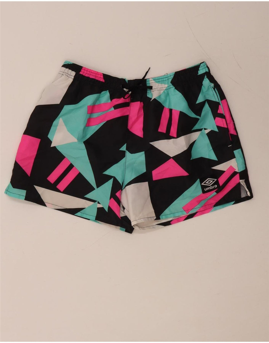 UMBRO Pantaloni scurți de înot pentru bărbați Poliester geometric multicolor mare