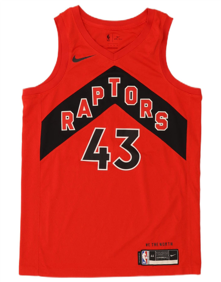 Top cu vestă grafică Nike Toronto Raptors pentru bărbați, roșu mediu, poliester